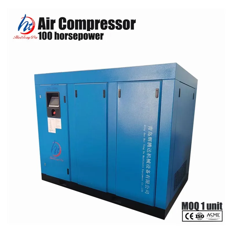 Compressore d'aria da 100 HP 380 V 50 HZ