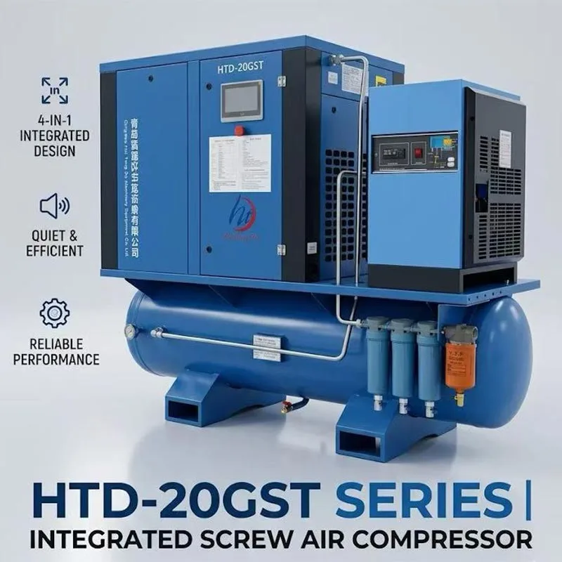 Compressore d'aria 4 in 1 da 15 kW 16 bar