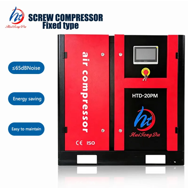 Compressore d'aria a vite a magnete permanente